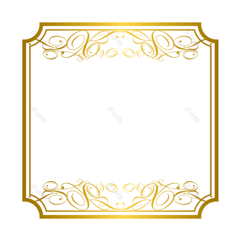 边框图片,欧式元素,花纹PNG,古典免抠素材